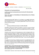 FHK-Stellungnahme zum Referentenentwurf Strafprozessordnung