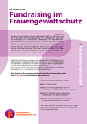 Flyer: Fundraising im Frauengewaltschutz - Workshop