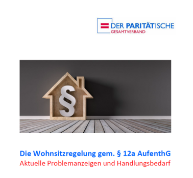 Survey on residential regulation - Paritätischer Gesamtverband (cover page)