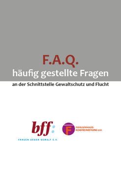 Frequently asked questions at the interface of protection from violence and flight FHK+bff