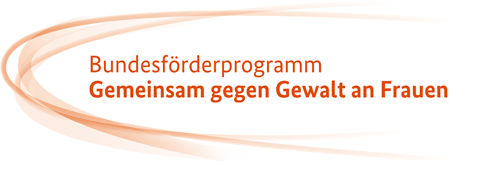 Logo Bundesförderprogramm Gemeinsam gegen Gewalt an Frauen